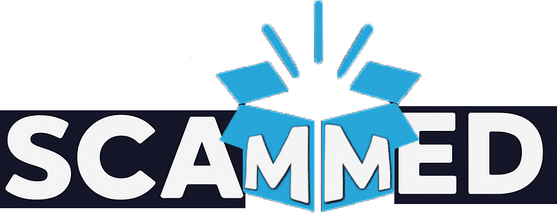 Scammed.gg parody logo of Boxed.gg
